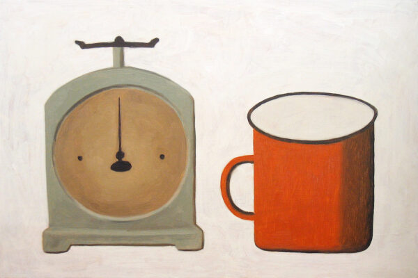 Scales and Mug